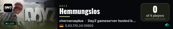 Hemmungslos live status badge