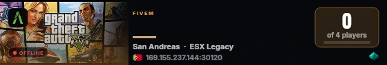   live status badge