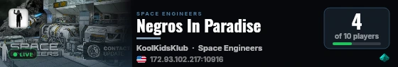 Negros In Paradise live status badge