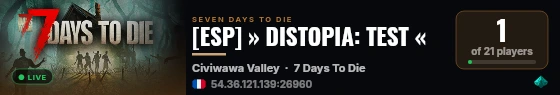 [ESP] » DISTOPIA: TEST « live status badge