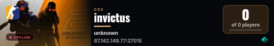 invictus live status badge
