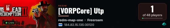 [VORPCore] Utp live status badge