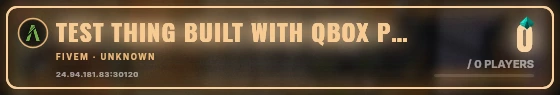 Marquee badge preview