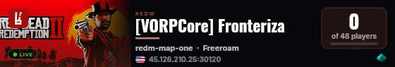 [VORPCore] Fronteriza live status badge