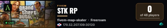 STK RP live status badge