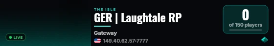 GER | Laughtale RP live status badge
