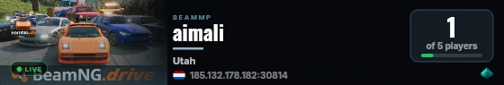 aimali live status badge
