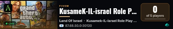 KusameK-IL-israel Role Play live status badge