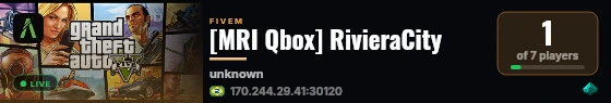 [MRI Qbox] RivieraCity live status badge