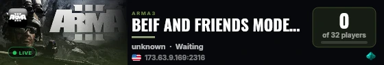 BEIF AND FRIENDS MODERN live status badge