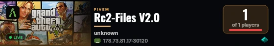 Rc2-Files V2.0 live status badge