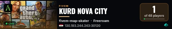 KURD NOVA CITY live status badge