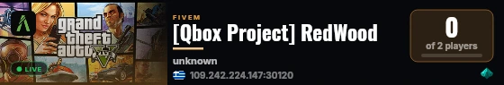 [Qbox Project] RedWood live status badge