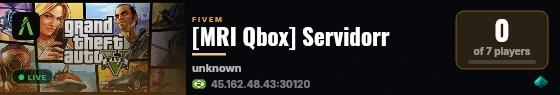[MRI Qbox] Servidorr live status badge