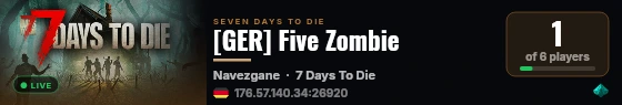 [GER] Five Zombie live status badge