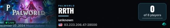 RRTH live status badge