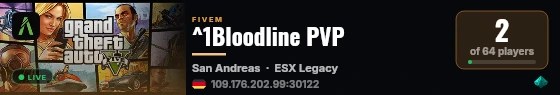 ^1Bloodline PVP live status badge