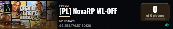 [PL] NovaRP WL-OFF live status badge