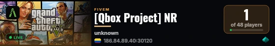[Qbox Project] NR live status badge