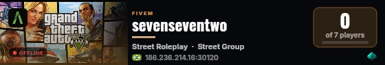 sevenseventwo live status badge