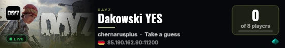 Dakowski YES live status badge