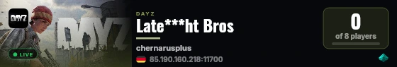 Late***ht Bros live status badge