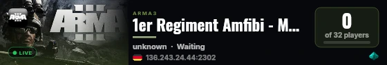 1er Regiment Amfibi - Moderna - www.cavallersdelcel.cat live status badge