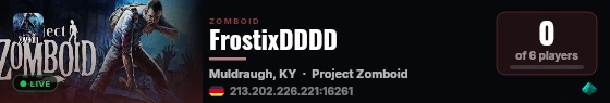 FrostixDDDD live status badge