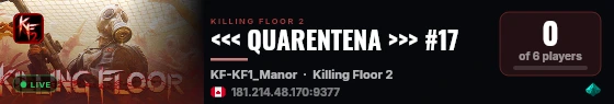 <<< QUARENTENA >>> #17 live status badge