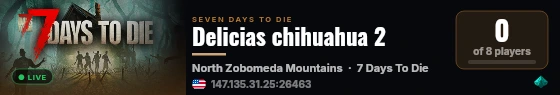 Delicias chihuahua 2 live status badge