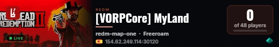 [VORPCore] MyLand live status badge