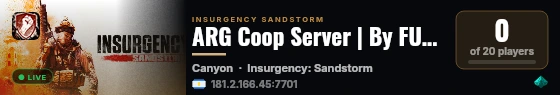 ARG Coop Server | By FU2 & SpaGnoL | live status badge