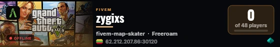zygixs live status badge