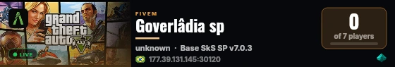 Goverlâdia sp live status badge