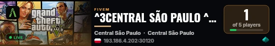 ^3CENTRAL SÃO PAULO ^7>>>ABRIU HOJE<<< live status badge