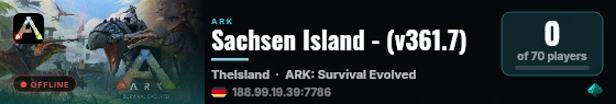 Sachsen Island - (v361.7) live status badge