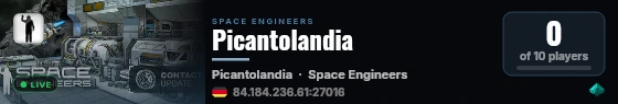Picantolandia live status badge