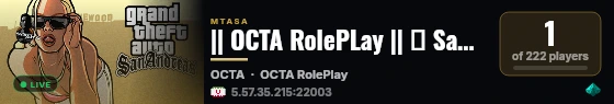 || OCTA RolePLay || ♥ Sakhte Shode Ba Eshgh ♥ || Size: ~ 800 MB || IRAN || live status badge