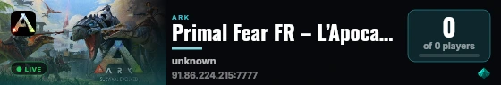 Primal Fear FR – L’Apocalypse - (v361.7) live status badge