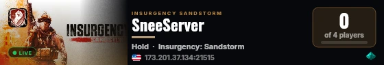SneeServer live status badge