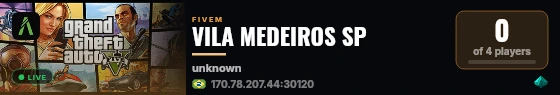 VILA MEDEIROS SP  live status badge
