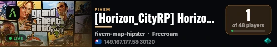 [Horizon_CityRP] Horizon_CityRP live status badge