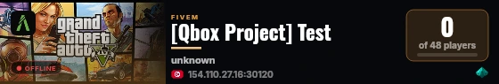 [Qbox Project] Test live status badge