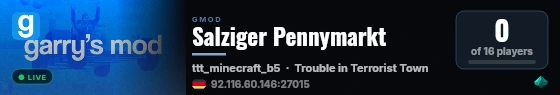 Salziger Pennymarkt live status badge