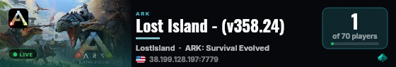 Lost Island - (v358.24) live status badge
