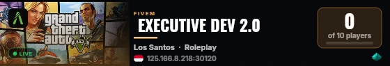  EXECUTIVE DEV 2.0 live status badge