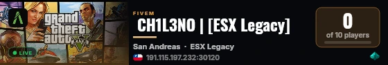  CH1L3NO | [ESX Legacy] live status badge