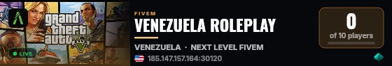 VENEZUELA ROLEPLAY live status badge