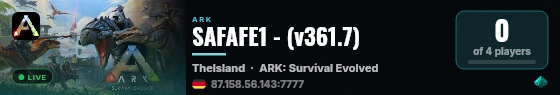 SAFAFE1 - (v361.7) live status badge