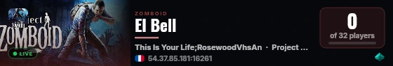 El Bell live status badge